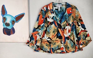 Joseph Ribkoff Womens Flared Sleeve Blouse Top Floral Size 8 - Bild 1 von 10