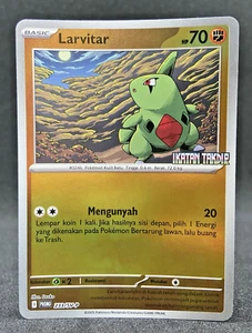 Sello especial Pokemon TCG Indonesia Larvitar 233/SV-P Promo Journey Together - Imagen 1 de 5