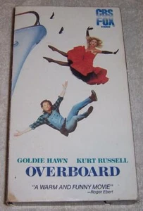 Overboard VHS Video Goldie Hawn Kurt Russell  - Picture 1 of 2