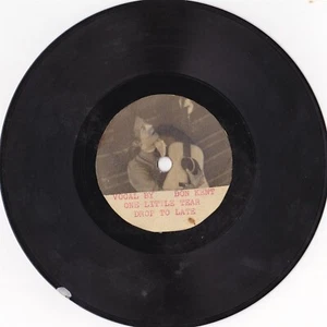 Don Kent 7" Hillbilly Acetate Record - Ride in All Day / One Little Teardrop - Picture 1 of 2