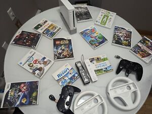 Tested! Nintendo Wii Bundle! 12+ Games & 4 Controllers!