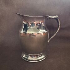 VINTAGE CRUSADER REPRODUCTION SILVER PLATE 13CM TALL DECO WATER JUG 