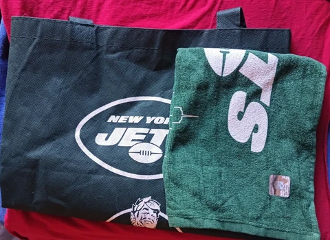 New York Jets thank you Season Ticket Holder Gift Set metlife stadium  2 pc Cover
