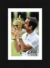 8X6 Mount Roger Federer Signed Photo Gift Ready To Frame Wimbledon Tennis
