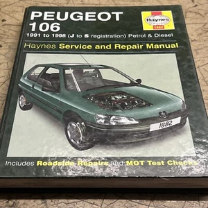 Peugeot 106 (Petrol & Diesel) 1991-1998 Haynes Owners Workshop Manual - Picture 1 of 4