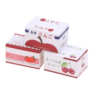 1/12 Dollhouse Paper Boxes Model Mini Simulation Fruit Box Dollhouse Decoration - Picture 1 of 19