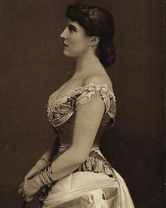 Lillie Langtry The Jersey Lily British Stage West End Actres 8x10 PRINT PHOTO