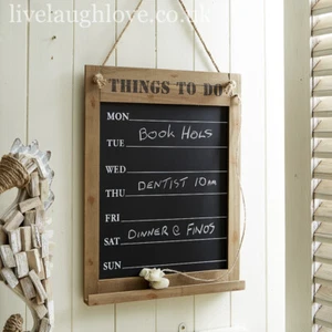 Weekly Planner and Things To Do Blackboard - Picture 1 of 3