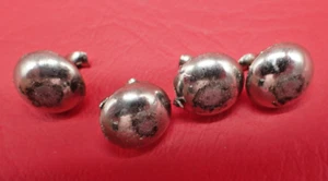 4 Vintage SINGER 221 Featherweight Sewing Machine Carrying Case Metal Feet - Picture 1 of 3