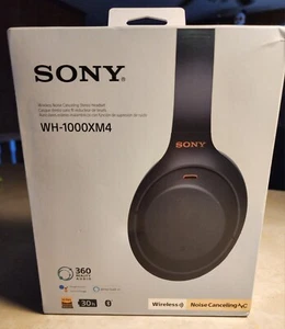 Sony WH-1000XM4 Wireless Headphones - Black - Picture 1 of 5