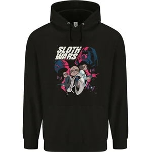Sloth Wars Funny TV & Movie Parody Childrens Kids Hoodie - Picture 1 of 80