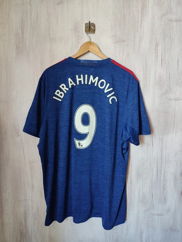 Manchester United 2016 2017 away 2XL Adidas jersey shirt tee XXL kit Ibrahimovic Cover