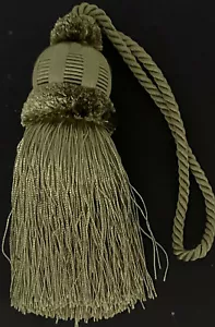 6" Pistachio Green Key Tassel Lot Of 2 - Picture 1 of 1