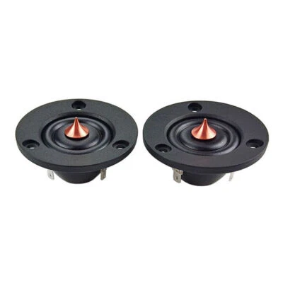 2x 2 pollici 30 W tweeter a cupola unità altoparlante diaframma seta neodimio acuti 4/6 ohm - Immagine 1 di 4