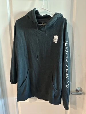 Sudadera con capucha gris talla grande NEFF X Los Simpson  Foto 1 de 4