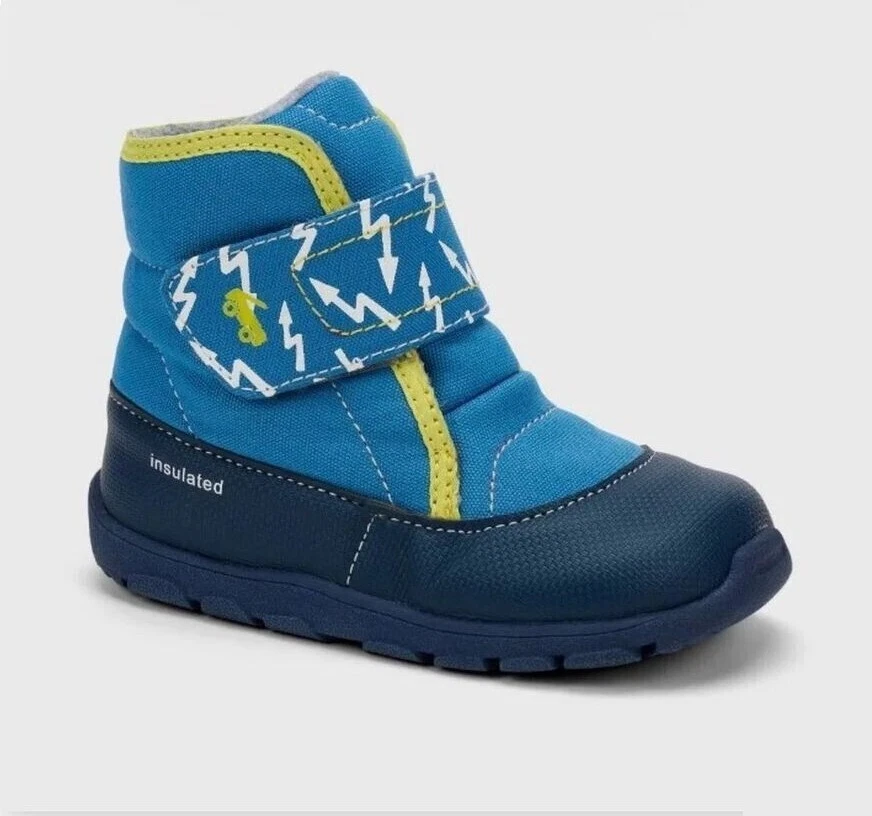 Botas de invierno Blake básicas para niños pequeños azules - Ver Kai Run talla 6 (B-554) Foto 1 de 1