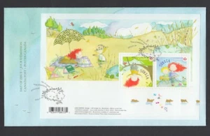 STELLA = book & cartoon character = SS of 2 stamps FDC, OFDC, Canada 2013 - Picture 1 of 4