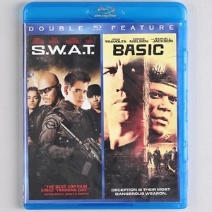 S.W.A.T./Basic Double Feature Blu-ray - FREE SHIPPING / BUY 3 GET 1 - Foto 1 di 4