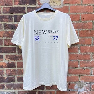 New Order Taras Shevchenko T Shirt XL Factory Records FACT77 Officiel Rare - Photo 1/11
