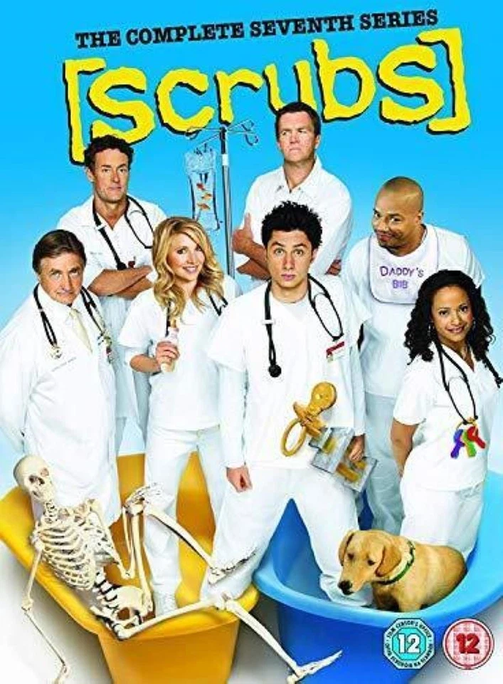 Scrubs: Series 7 DVD FREE SHIPPING - Image 1 of 1