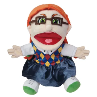JUST QUNSEEN Jeffy Series Penelope Hand Puppet Plush Funny Interactive For Parent Child Toy