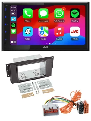 JVC Bluetooth 2DIN MP3 DAB USB Autoradio für Land Rover Free Lander 11-12 - Bild 1 von 4