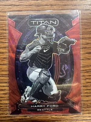 2023 Panini Chronicles #10 Harry Ford Titan Red Wave #/199 - Image 1 of 2