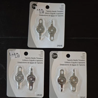 Enhebradoras de agujas para tapices Dritz 10500 - 2/paquete (6 paquetes) Foto 1 de 3