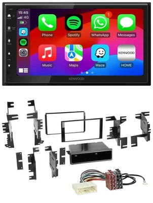 Kenwood MP3 USB DAB 2DIN Bluetooth Autoradio für Nissan Cube ab 09 Frontier ab 1 - Bild 1 von 4