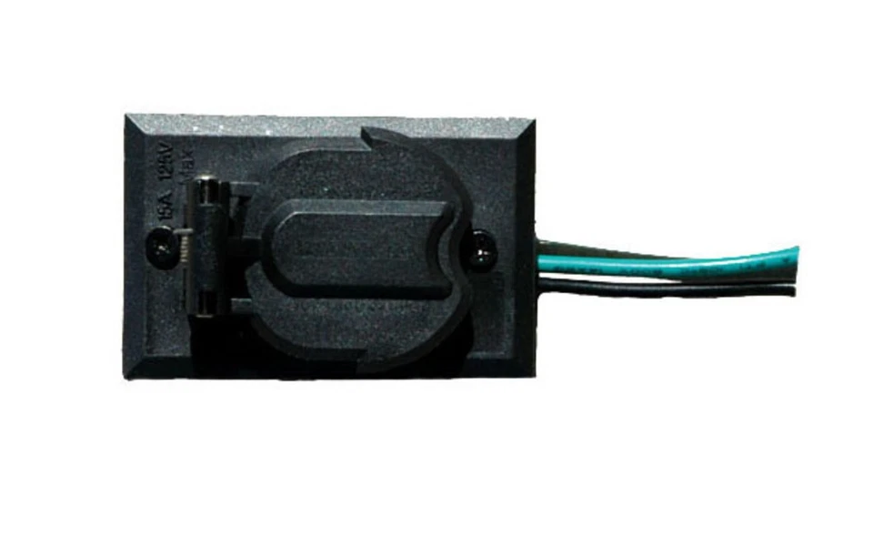 Accesorio de toma eléctrica para poste de lámpara Acclaim Lighting 338 Foto 1 de 1