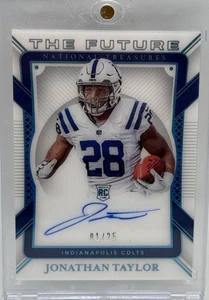 2020 National Treasures Jonathan Taylor The Future Rookie Auto 1/25 RC - Bild 1 von 2