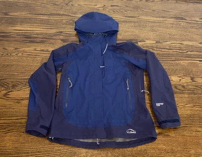 Women's L.L. Bean Gore-Tex Pro Shell Jacket Blue Size Small Reg - Image 1 of 4