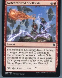 Magic the Gathering MTG Zendikar Rising Synchronized Spellcraft #168 - Picture 1 of 2