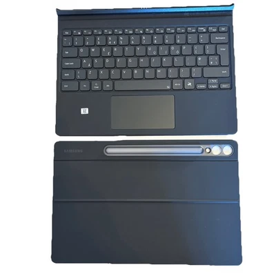 Samsung Galaxy Tab S10+ S9+ S9 FE+ AI Key Book Cover Keyboard Case with Trackpad - Image 1 of 4