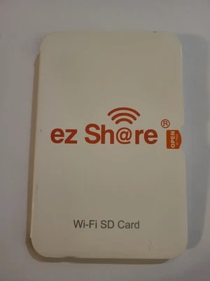 EZ share SD Card Wireless WiFi Share Card SDHC Flash Card Class 10 32GB Camera - Image 1 of 4