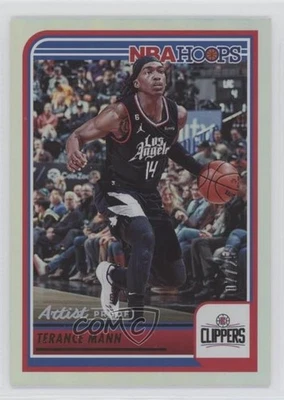 2023-24 Panini NBA Hoops Artist Proof /25 Terance Mann #130 - Image 1 of 2