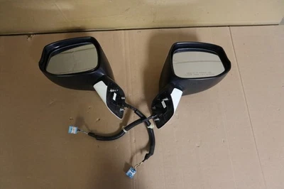 2012 Honda Civic Si EX LX Sedan Front Side View Mirrors Pair LH & RH White NH578 - Image 1 of 4