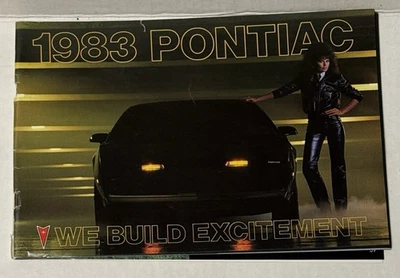 1983 Pontiac Firebird Trans Am Bonneville Grand Prix Sales Dealer Brochure - Image 1 of 4