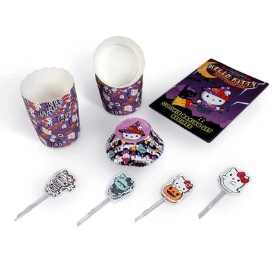 Sanrio Hello Kitty Halloween 37-Piece Cupcake Party Set - Image 1 of 4