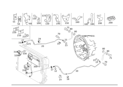 Termostato genuíno Mercedes-Benz 000-501-07-65 - Imagem 1 de 2