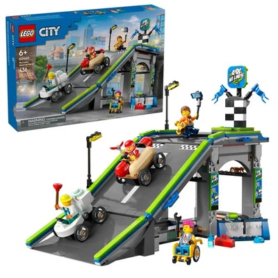 LEGO City No Limits: Race Car Ramp Track Toy - Building Toy for Kids, Boys and - Image 1 of 4