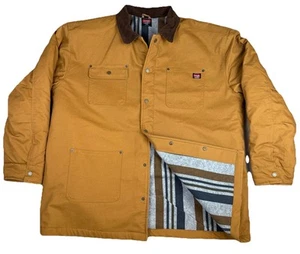 Abrigo chaqueta Wrangler Chore para hombre 3XL manta forrada ropa de trabajo lona granero 55157DW - Imagen 1 de 14