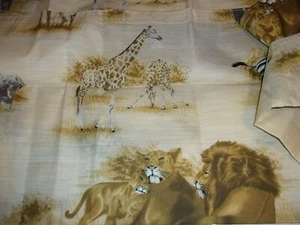 Jubilee Shower Curtain Animal Kingdom Sz. 70" x 72" - 100% Poly. NEW - FREE SHIP - Picture 1 of 12
