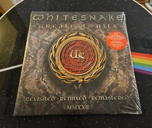 Whitesnake Greatest Hits 2 LP Red Vinyl Record Album Embossed Cover Sealed New - Picture 1 of 2
