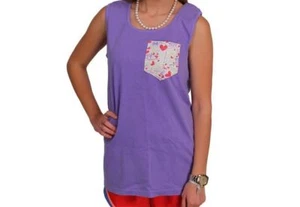 NWT Sigma Kappa Women's Fraternity Collection Purple Sorority Tank Top Small - Picture 1 of 1