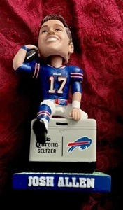 JOSH ALLEN Corona Beer Seltzer “Jumping Cooler” Bobblehead NIB - RARE NFL Bills - Picture 1 of 6