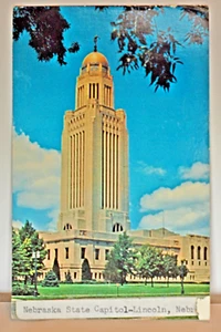 Postkarte Nebraska Bundesstaat Hauptstadt Lincoln - Bild 1 von 2