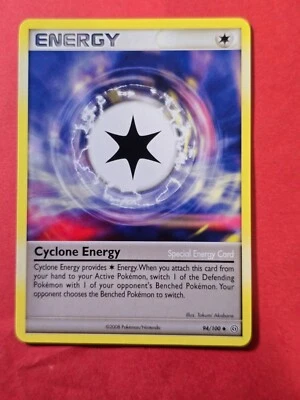 2008 Pokemon Diamond and Pearl Stormfront #94 Cyclone Energy, UC, NF/H, cd10 - Image 1 of 3