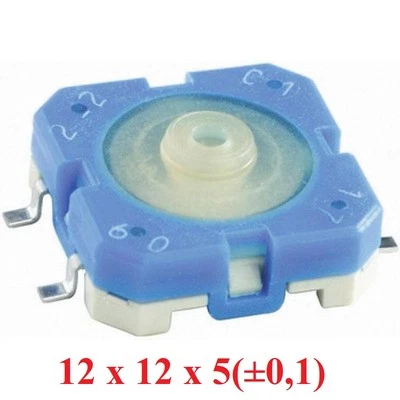 5x Drucktaster Microschalter Heidenhain Switch für Tastatur Bedienfeld Handrad - Bild 1 von 3