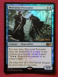 Magic The Gathering M15 2015 CORE SET FOIL MERCURIAL PRETENDER blue card MTG - Picture 1 of 2